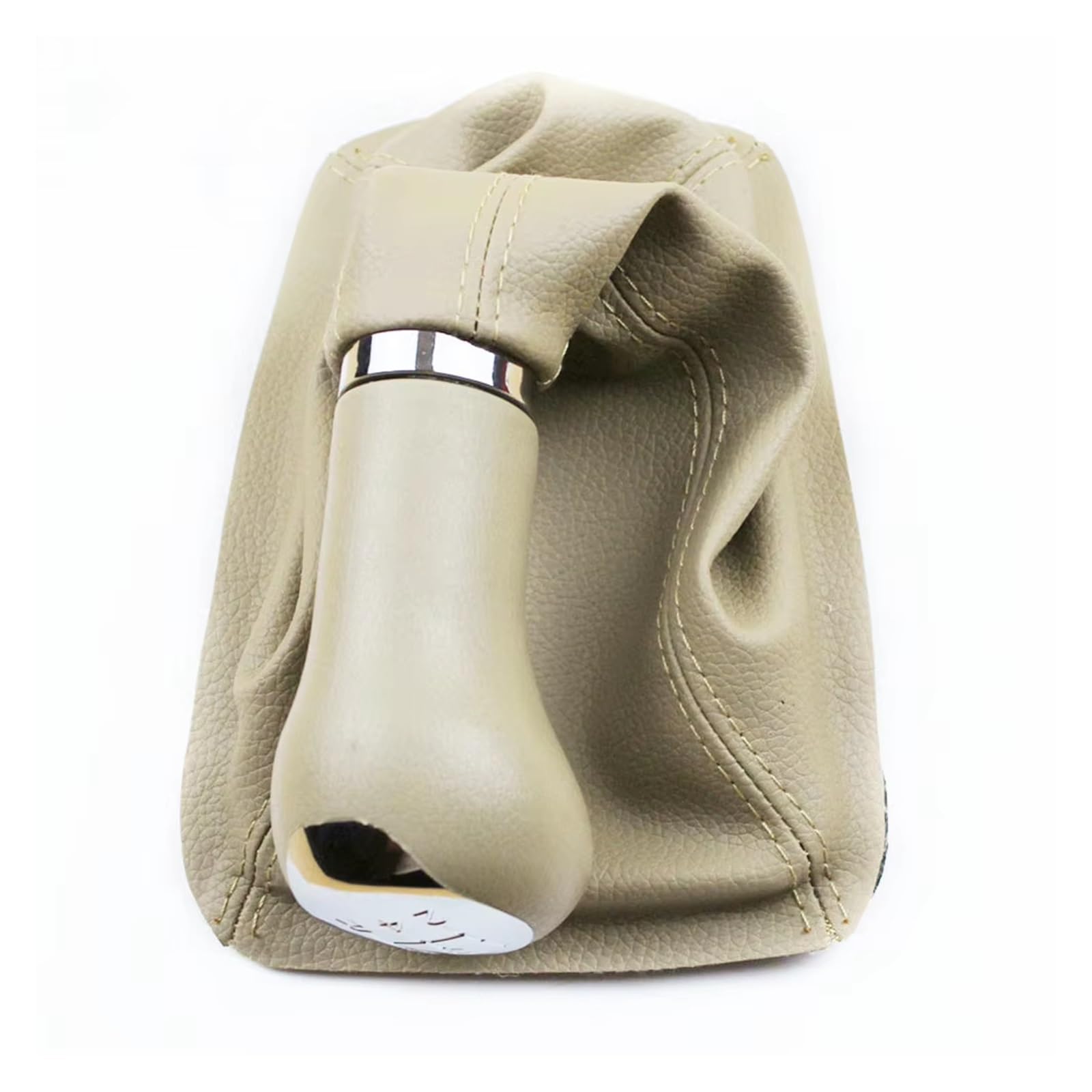 Pommeau De Levier De Vitesse Pour Chery A5 5 Vitesses Levier De Vitesses Ensemble Engrenage Handball Cache-poussière Pommeau De Levier De Vitesses Soufflet(Beige)