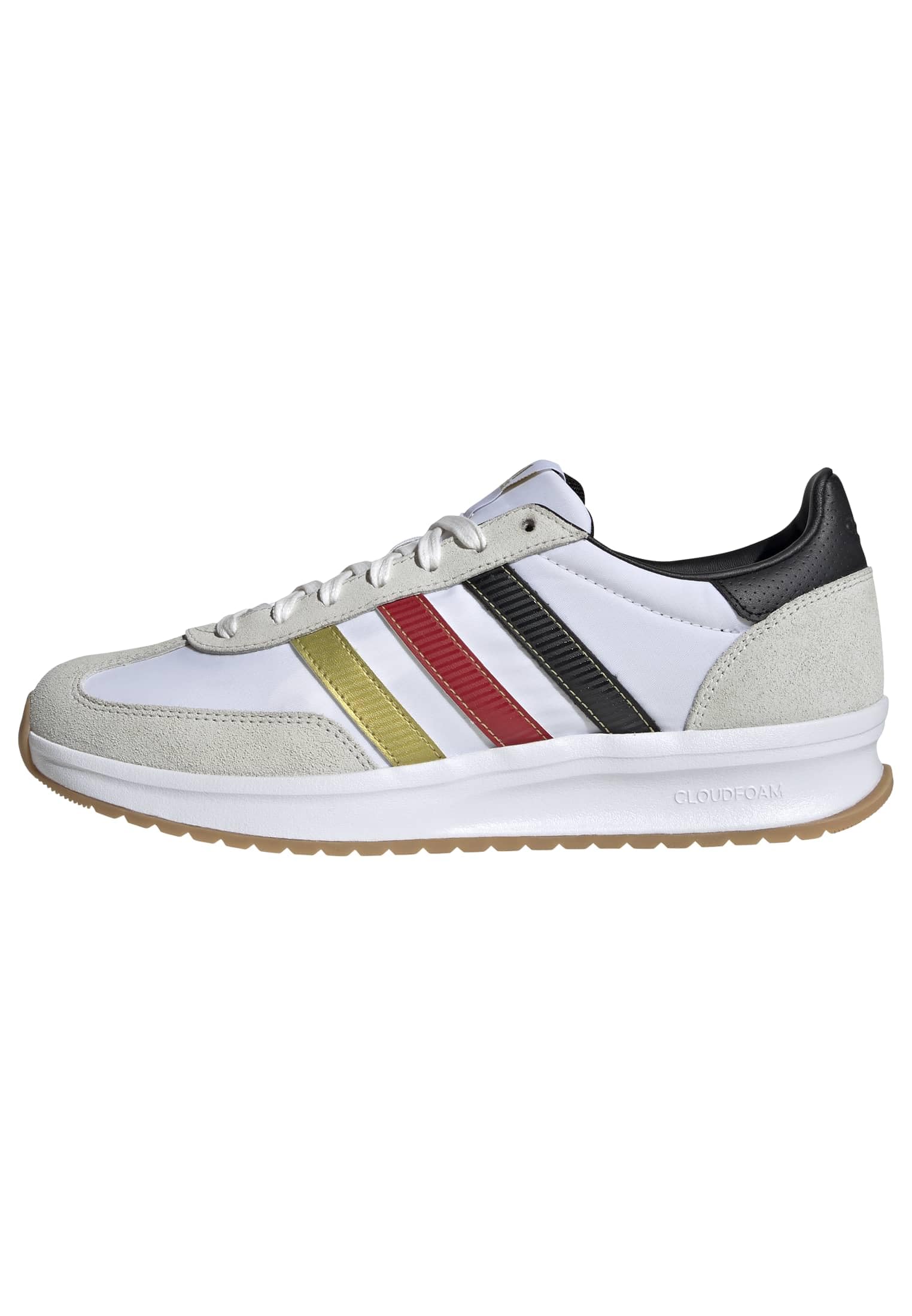 adidas Herren Run 70S 2.0 Shoes, FTWR White/core Black/Gold met., 47 1/3 EU