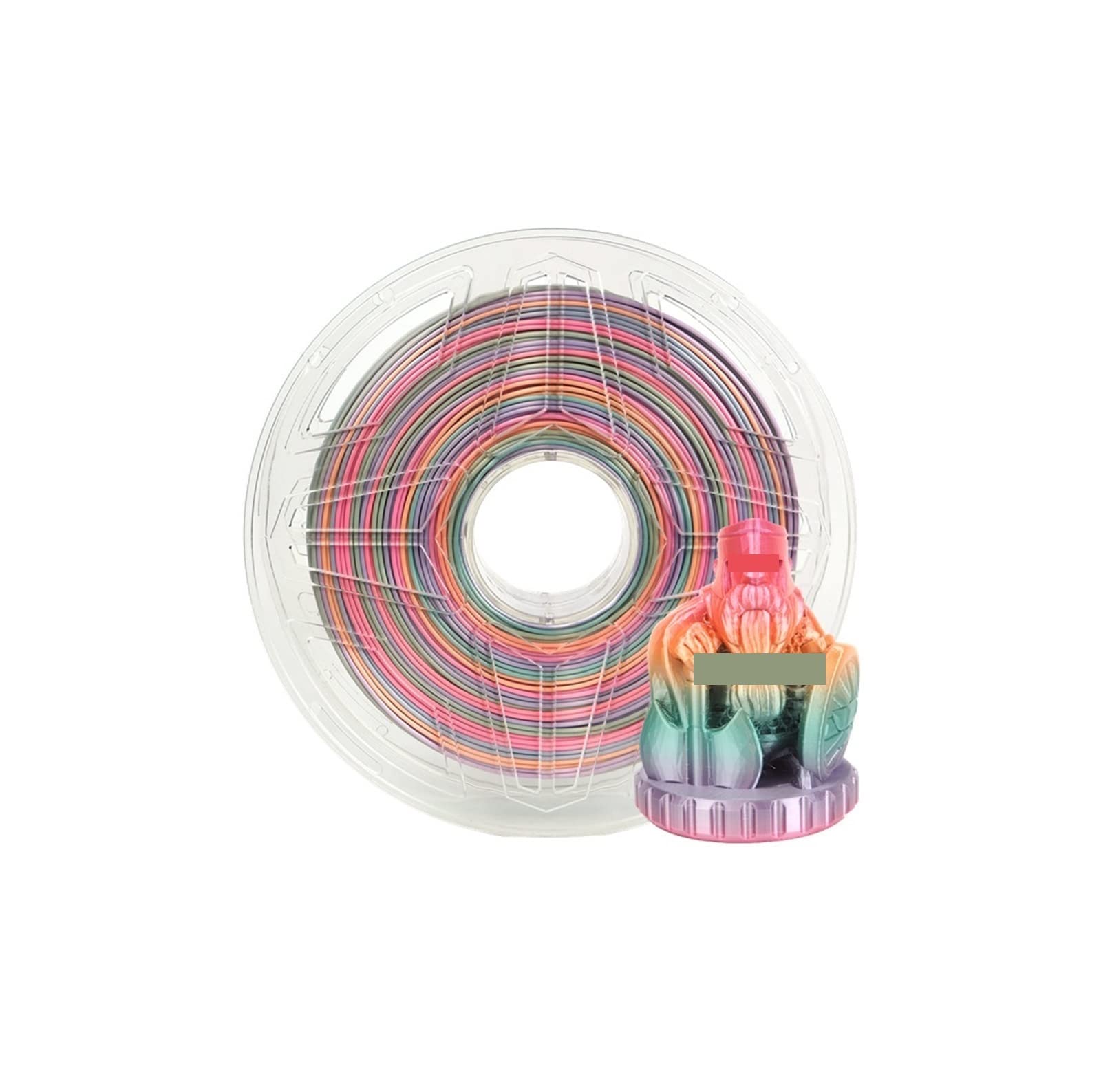 1.75mm Ultra Rainbow Silk PLA Filament 1kg Do drukarki 3D FDM Materiały eksploatacyjne Materiały eksploatacyjne do drukarek 3D Lucky