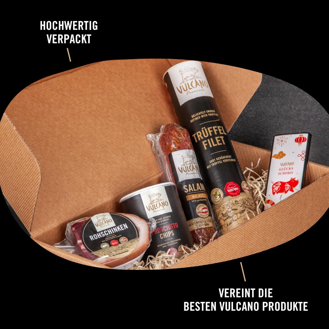 Geschenkbox Deluxe, Geschenk mit feinen Delikatessen, als Geschenk verpackt, Ideal für Genießer und Gourmets, tolles Geschenk für Männer und Frauen