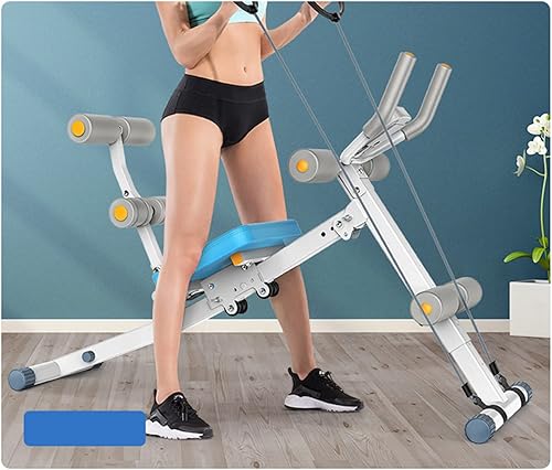 Miniatura 9 de TFCFL Banco de entrenamiento de abdominales, ejercitador de estómago abdominal, gimnasio, máquina de fitness, máquina abdominal, abdominal,