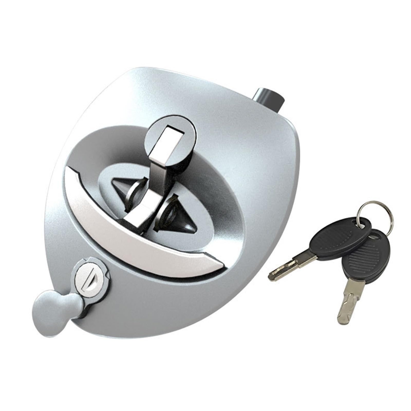 Netbiio Silver Shell Bright Cabinet And Key Replacement Camper Trailer Cabin Door Security Furniture Drawer Tool Chest