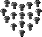 Pack of 16 WB2K101 Rubber Feet Gas Range Stovetop Grate Feet Replacement Compatible with G-E Ken-more Kitchen-aid, 3/16