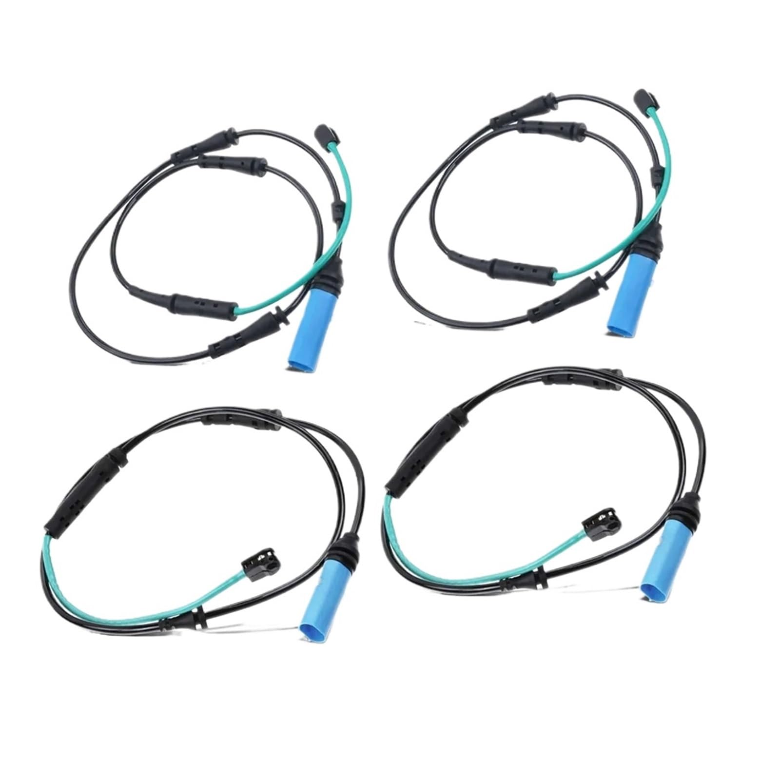 4 szt. Czujnik zużycia klocków hamulcowych przednich i tylnych 34356861807 34356890788 Pasuje do BMW G30 G12 530E 530I 740I 750I Czujnik hamulca