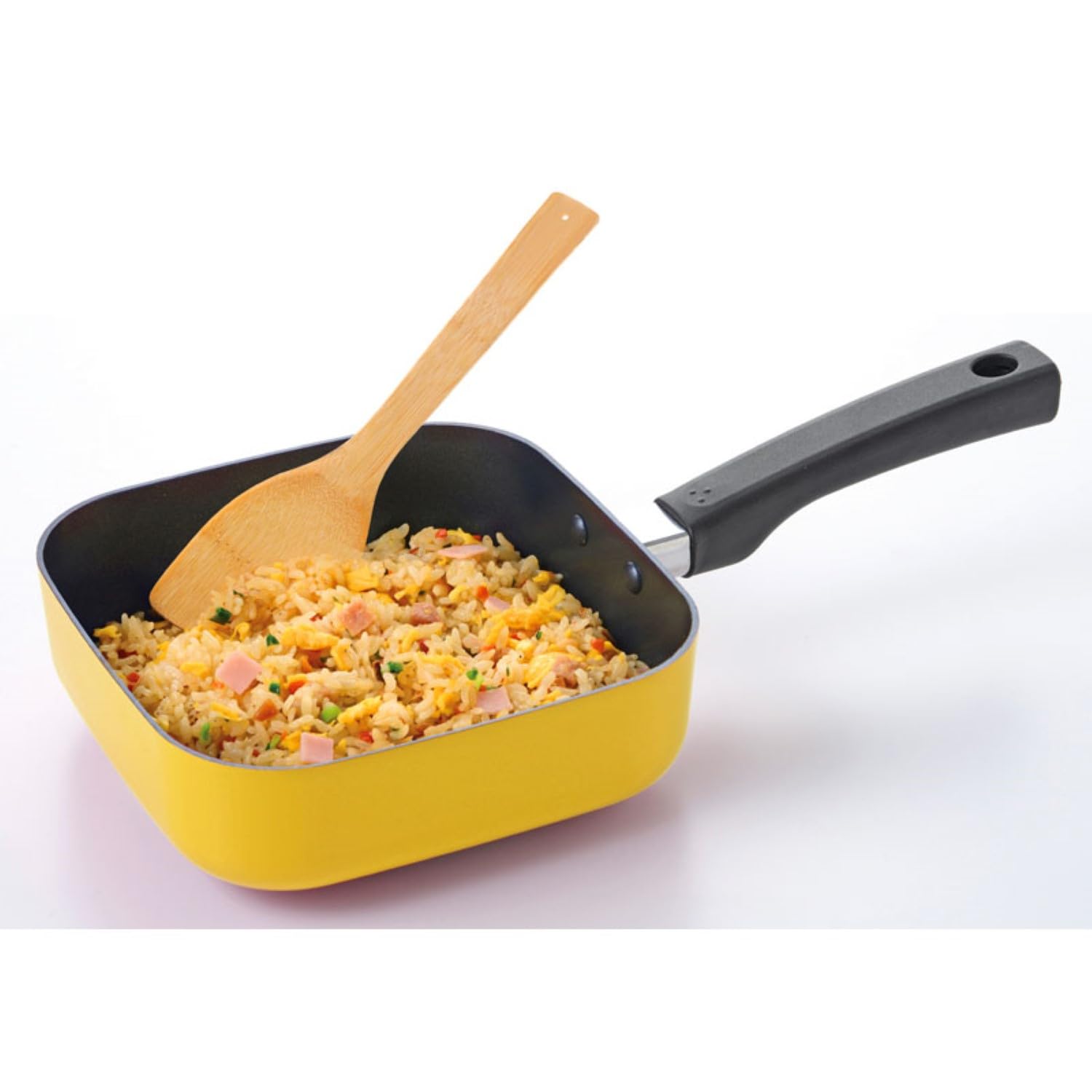 Amazon.co.jp: 和平フレイズ フライパン スクエアパン イエロー