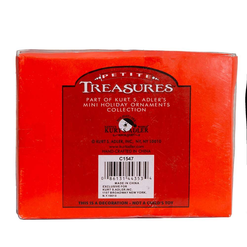 Petite Treasures Szklane Lustrzane Kule Ozdoby 12 szt. - Ozdoba świąteczna od Kurta Adlera