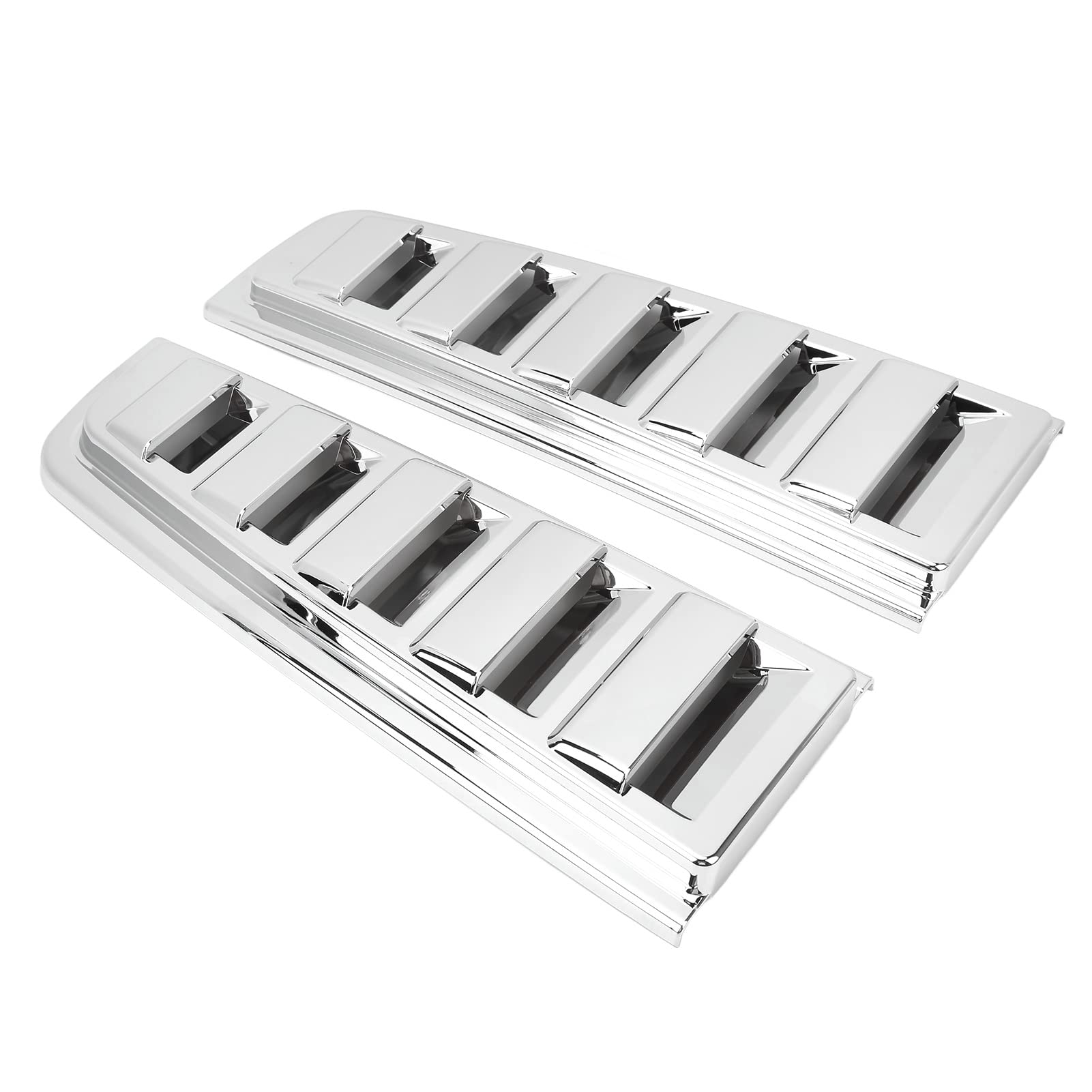 Cornice Decorativa per Fanale Posteriore per Auto, 2 Pezzi, Sostituzione Lucida Antiruggine per H2 2003‑2009, Migliora L'aspetto e Protegge Dai Graffi