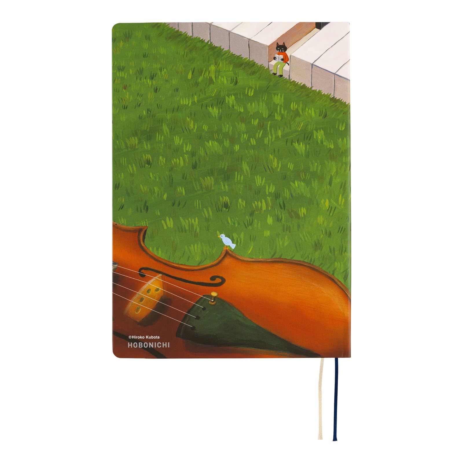 Hobonichi Techo HON A5 2026 Hiroko Kubota: Waiting on the Chord (English, January Start Planner) - Image 2