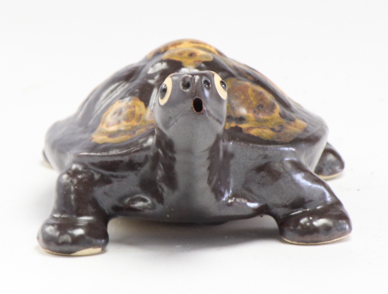 Amazon.co.jp: 陶里 『信楽焼』 亀 3号 L84-15 : ホーム＆キッチン