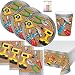 Handyman Tools Theme Party Supplies Pack Serves 16: Dinner Plates, Luncheon Napkins, Cups and, Tablecloth - Tool Party Supply Tableware Set Kit Include Birthday Candles
