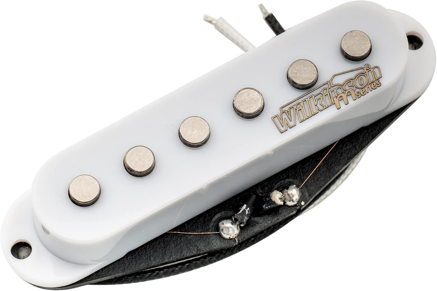 Wilkinson M Series High Output Alnico 5 ST Single Coil Bridge Pickup for Strat Style Electric Guitar, Cream
