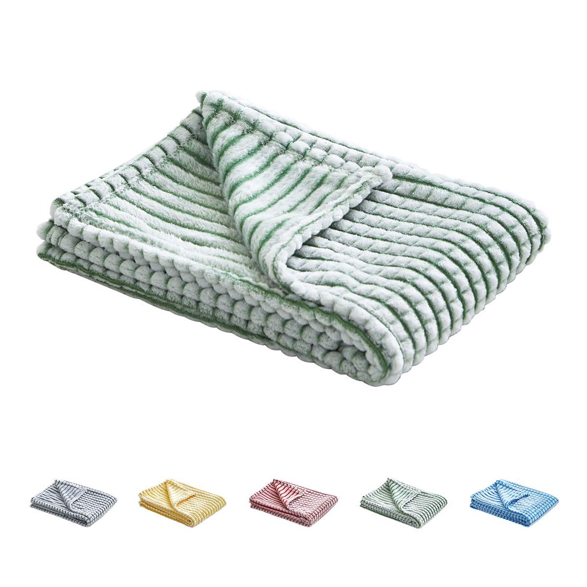 Uozzi Bedding Flannel Baby Toddler Blanket,Ultra Soft Cozy Flannel Toddler Blanket, Breathable and Warm Baby Blanket,Avocado Green,39x27 inch : Baby