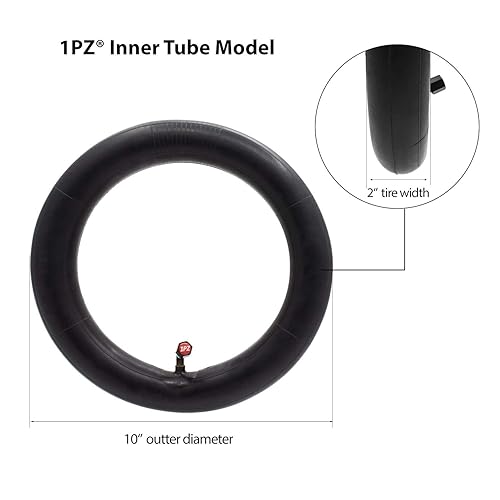 Miniatura 3 de 1PZ 10W-X02 Paquete de 2 válvulas de 90° resistentes de 10 x 2/10 x 2.125 pulgadas de repuesto para 10 x 1.90 10 x 1.95 54-152 2 ruedas auto