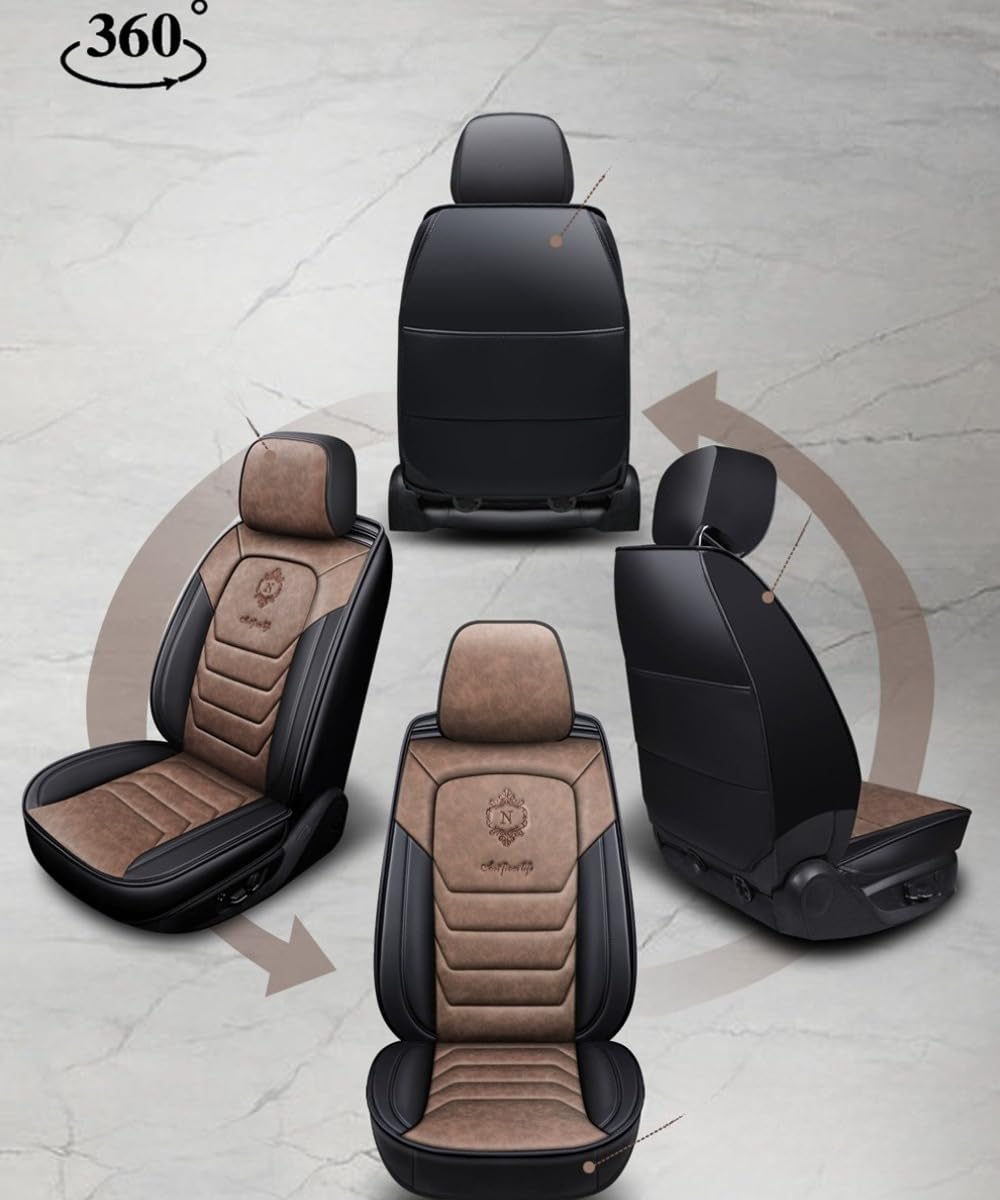 Set di coprisedili universali per auto, per Jeep Renegade 2015-2020, accessori per auto, colore marrone