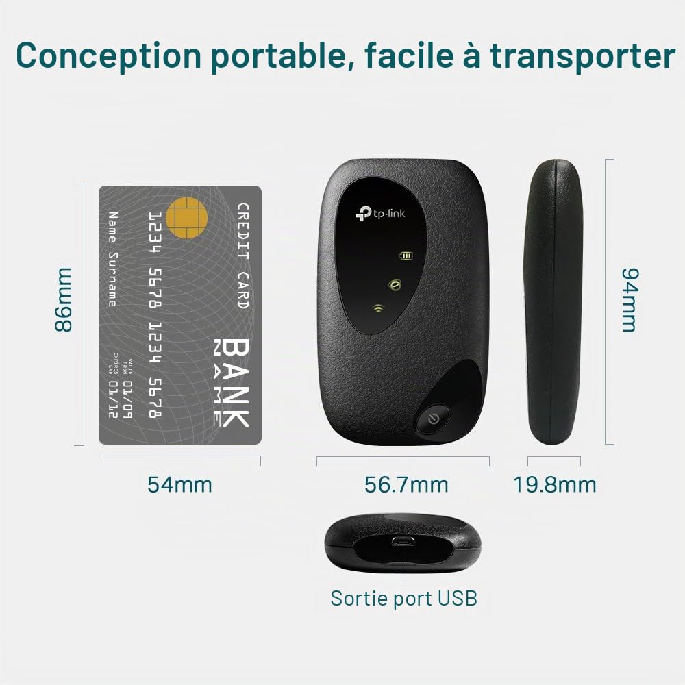 TP-Link M7200 Routeur Wi-FI