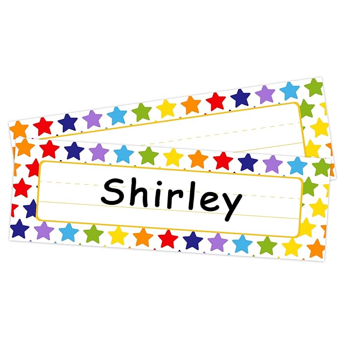 Buy WhatSign 36Pcs Name Plates for Student Desks Name Tags Name Plates