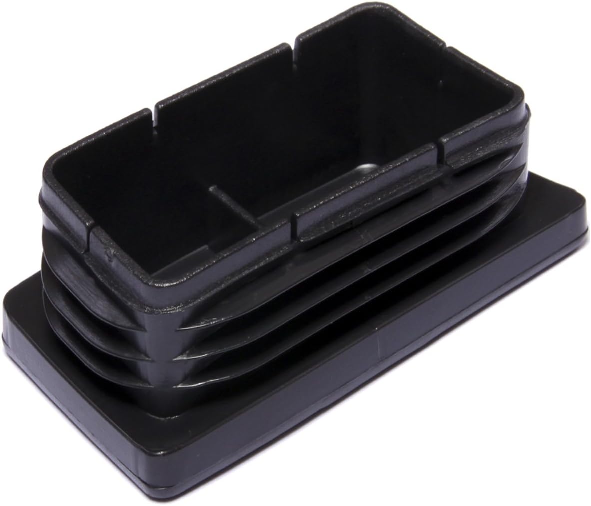 brinox b75935 N – Ferrule Interior Rectangular 40 x 80 mm) Black