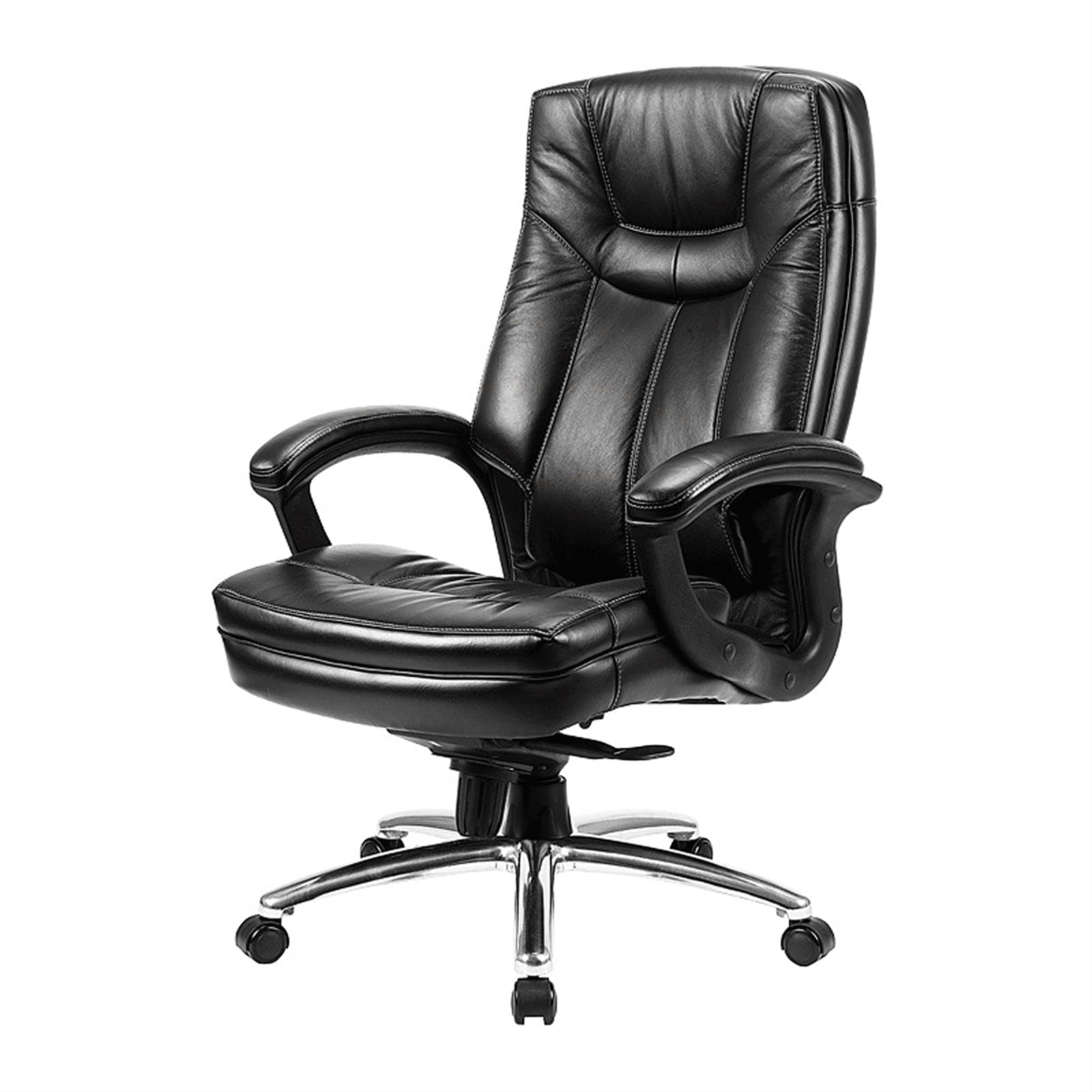 iumLeap Office Chair Office Chair and Sofa Boss Chair Leather Computer Chair Household First Layer Leather Executive Chair