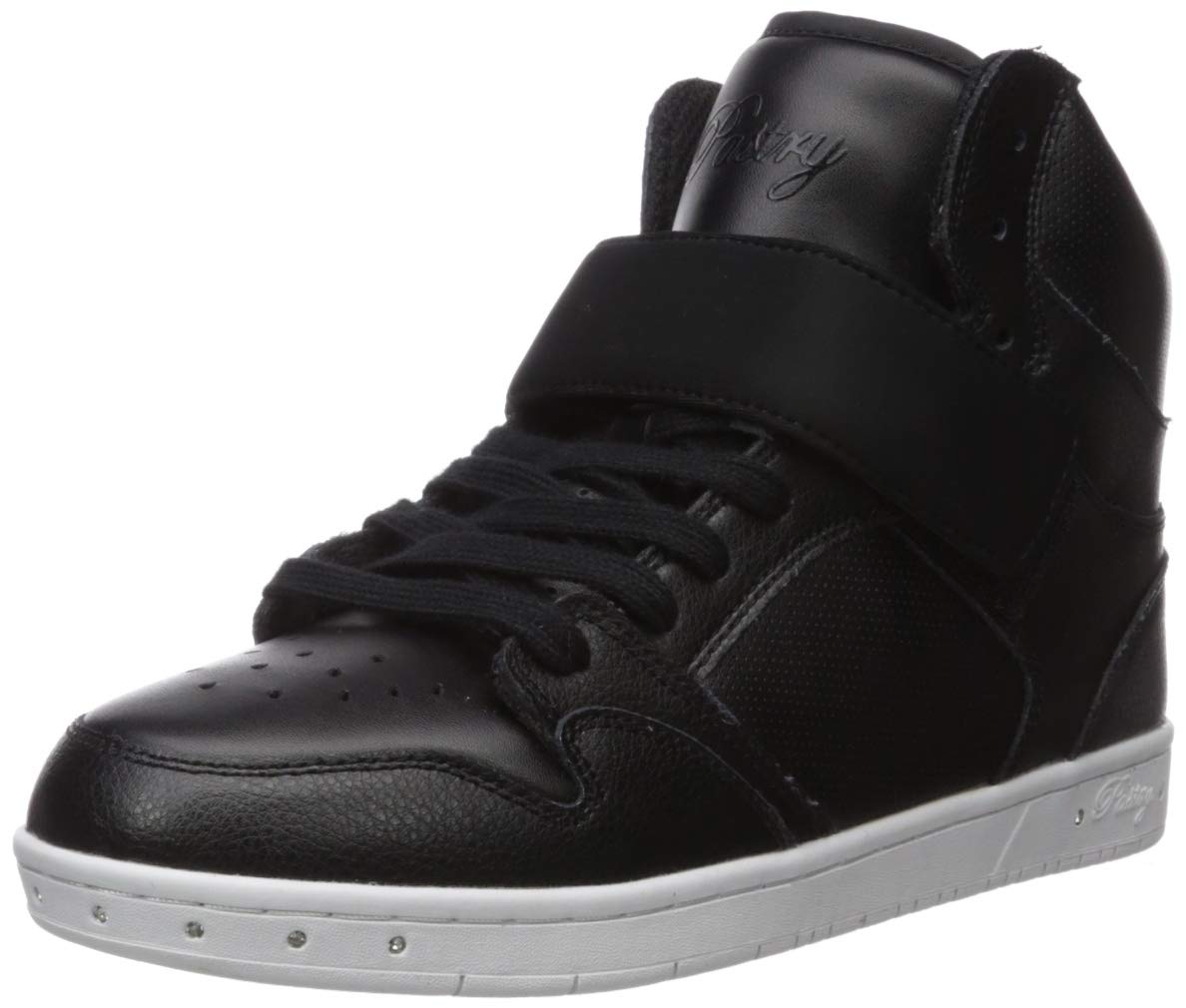 PastryGlam Pie Custom Adult Sneaker, Black