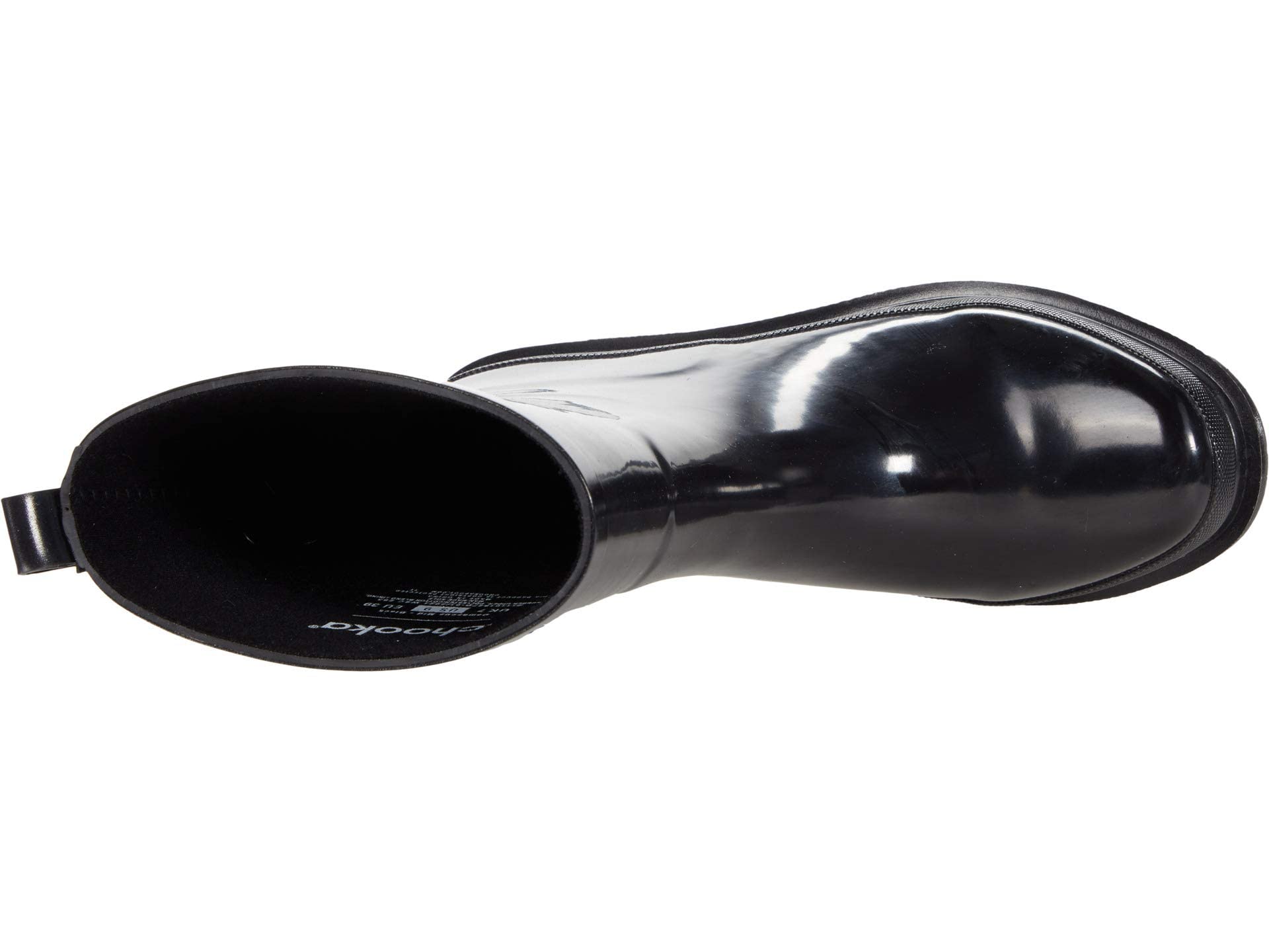 Chooka Bota De Lluvia Media Sólida Para Mujer, Carmesí