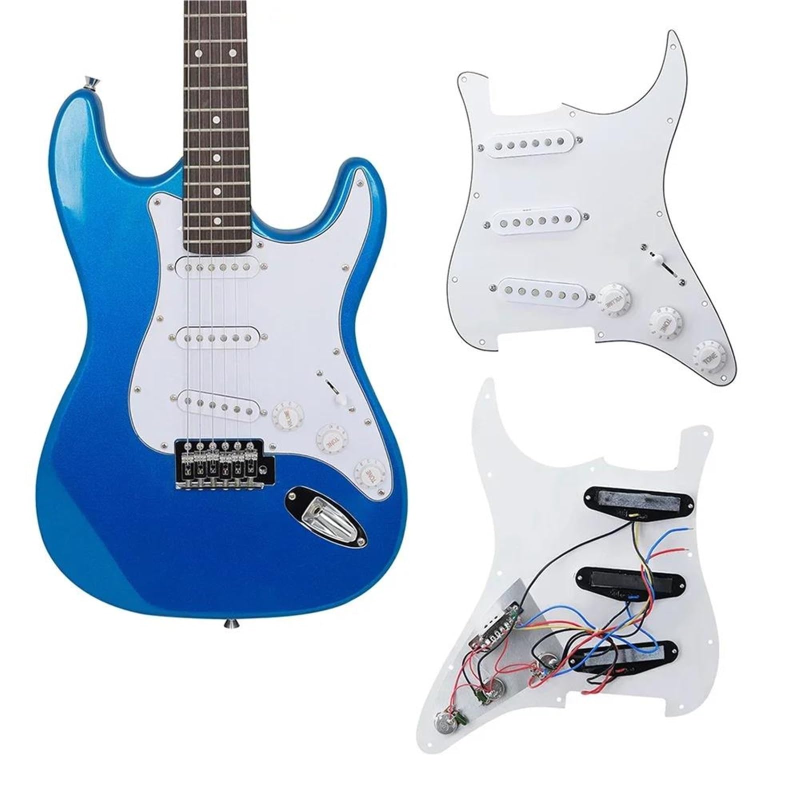 Pickguard Załadowany Do Gitary Przetworniki Do Gitary Elektrycznej