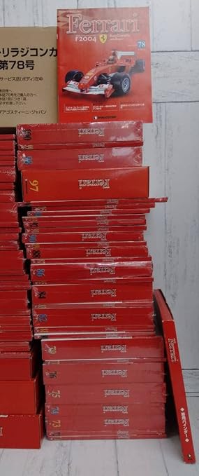 再入荷♪ ☆値下げしました☆創刊フェラーリF2004 全100巻 ボディー2つ