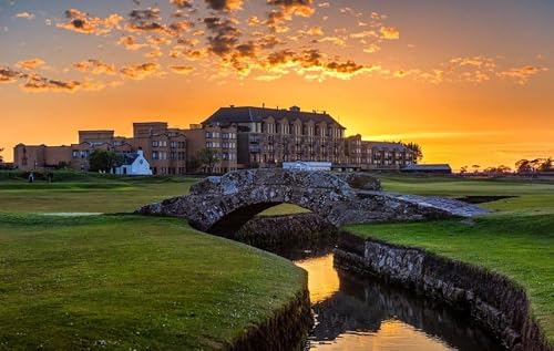 1000-Piece St. Andrews Old Course Golf Jigsaw Puzzle