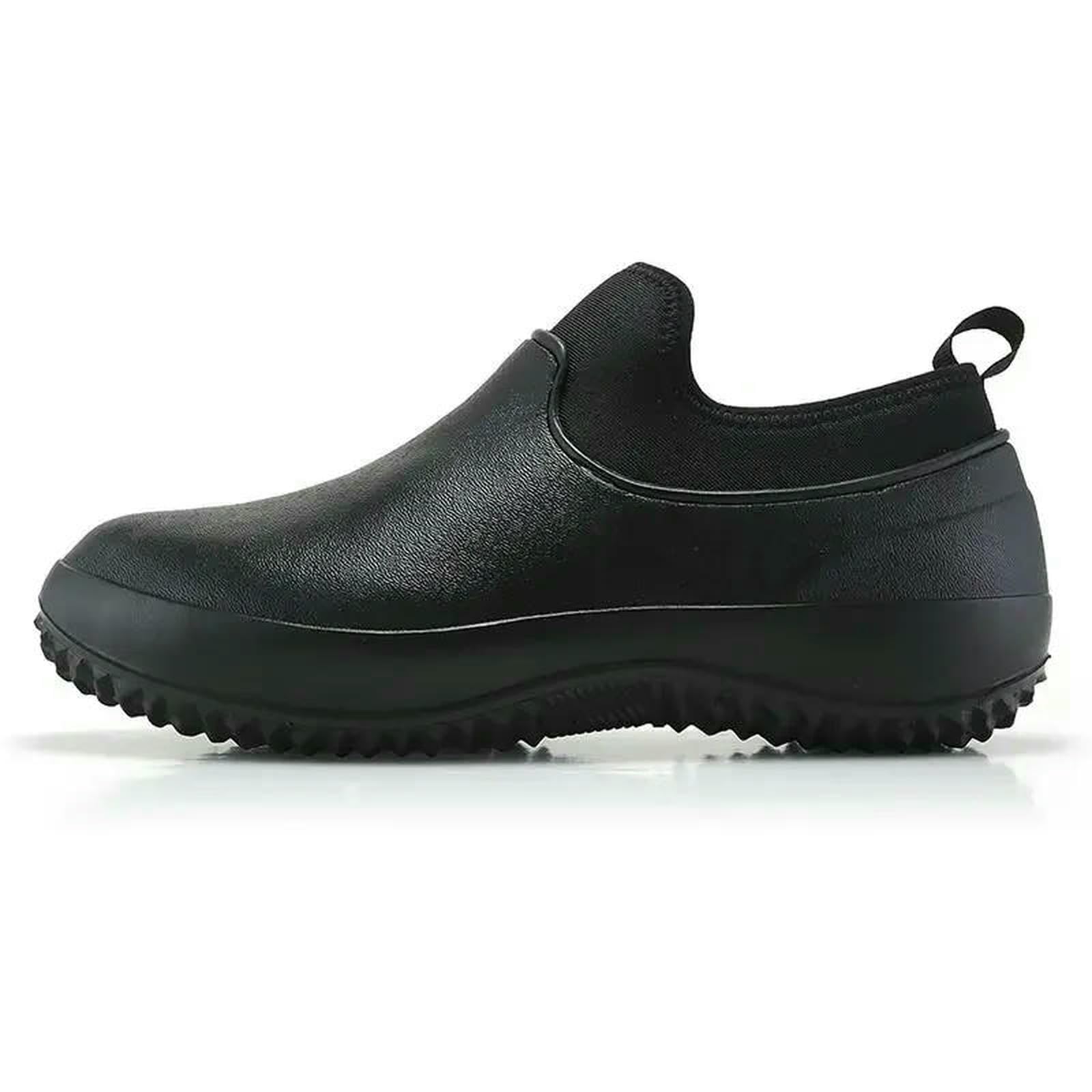 Pantofole Invernali da Uomo 36-47 Scarpe in Cotone per La Casa Calde Il Tempo Libero Cucina Impermeabili Sneakers Piatte Interni Unisex-mesh-nero-45