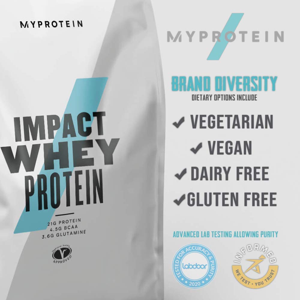 Myprotein® Impact Whey Isolate Protein Powder, Gluten Free Protein