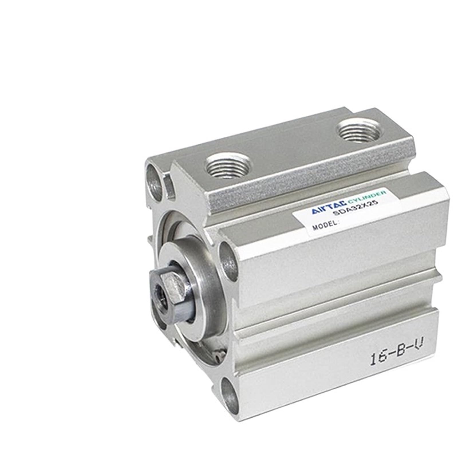1PCS SDA20-50mm Bore Compact Thin Air Cylinder 5-100mm Stroke Double Action Aluminium Pneumatic Cylinder(Stroke 35mm,BORE 20mm)