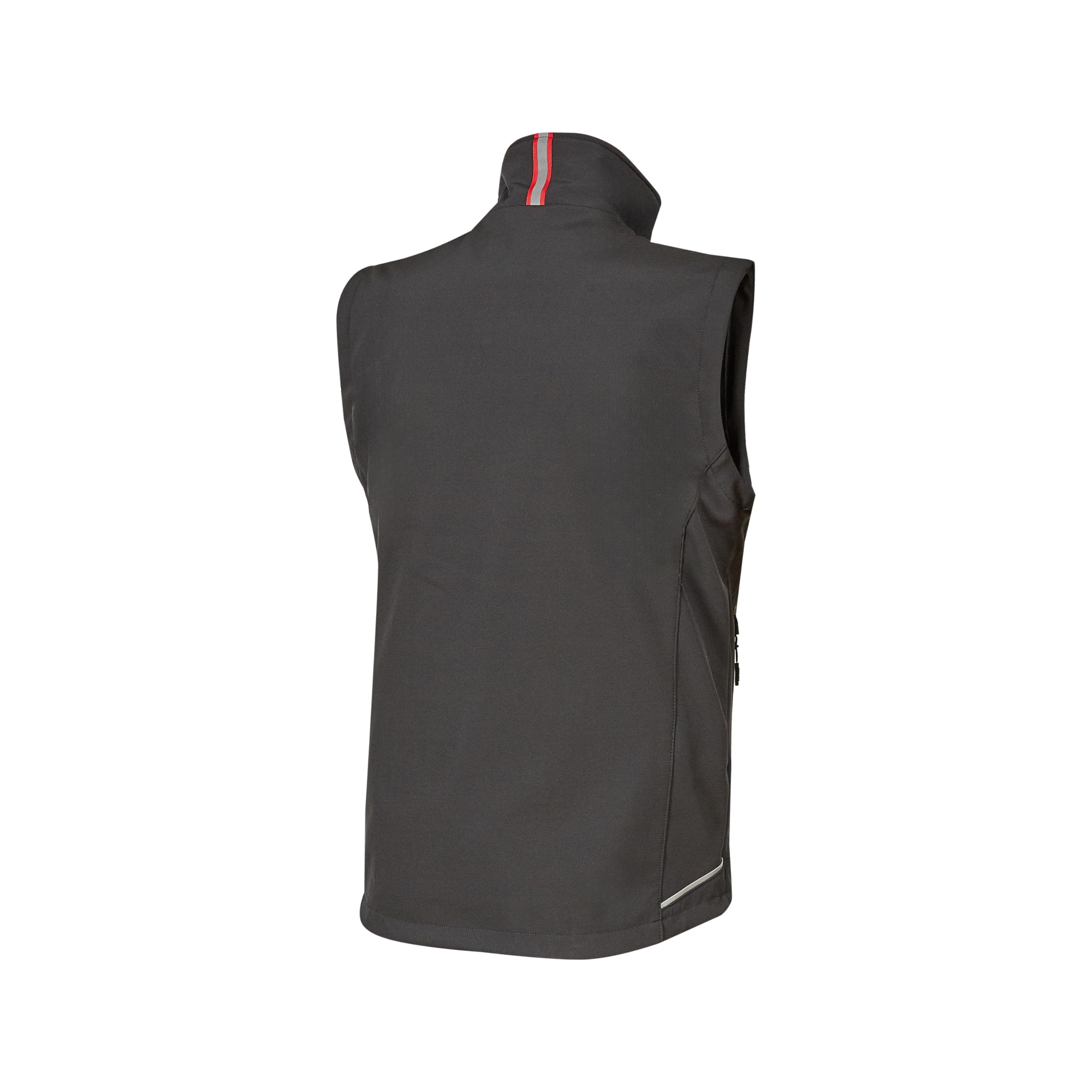 U-Power UNIVERSE, Giubbino Smanicato, Gilet Softshell, con Fodera in Micropile, Tessuto Impermeabile, Antivento, Traspirante, Zip Intera, Multitasche