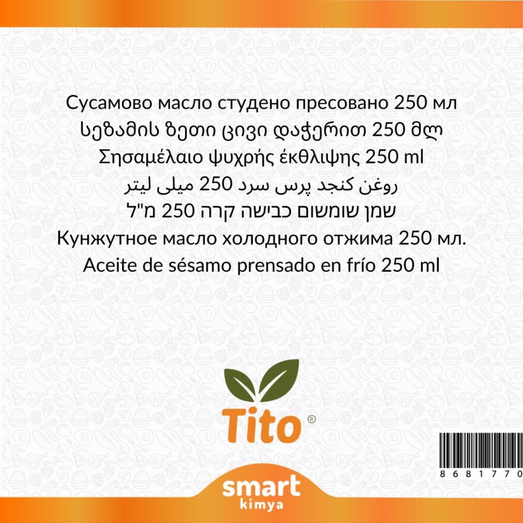 Tito Susam Yağı 250 ml
