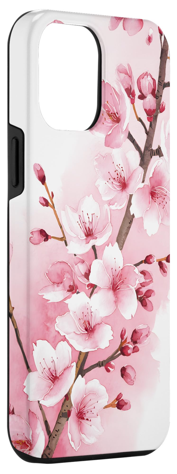 iPhone - iphone 12 pro max（花見） Amazon.com: iPhone 12/12 Pro Japanese Art Pink Magenta Red