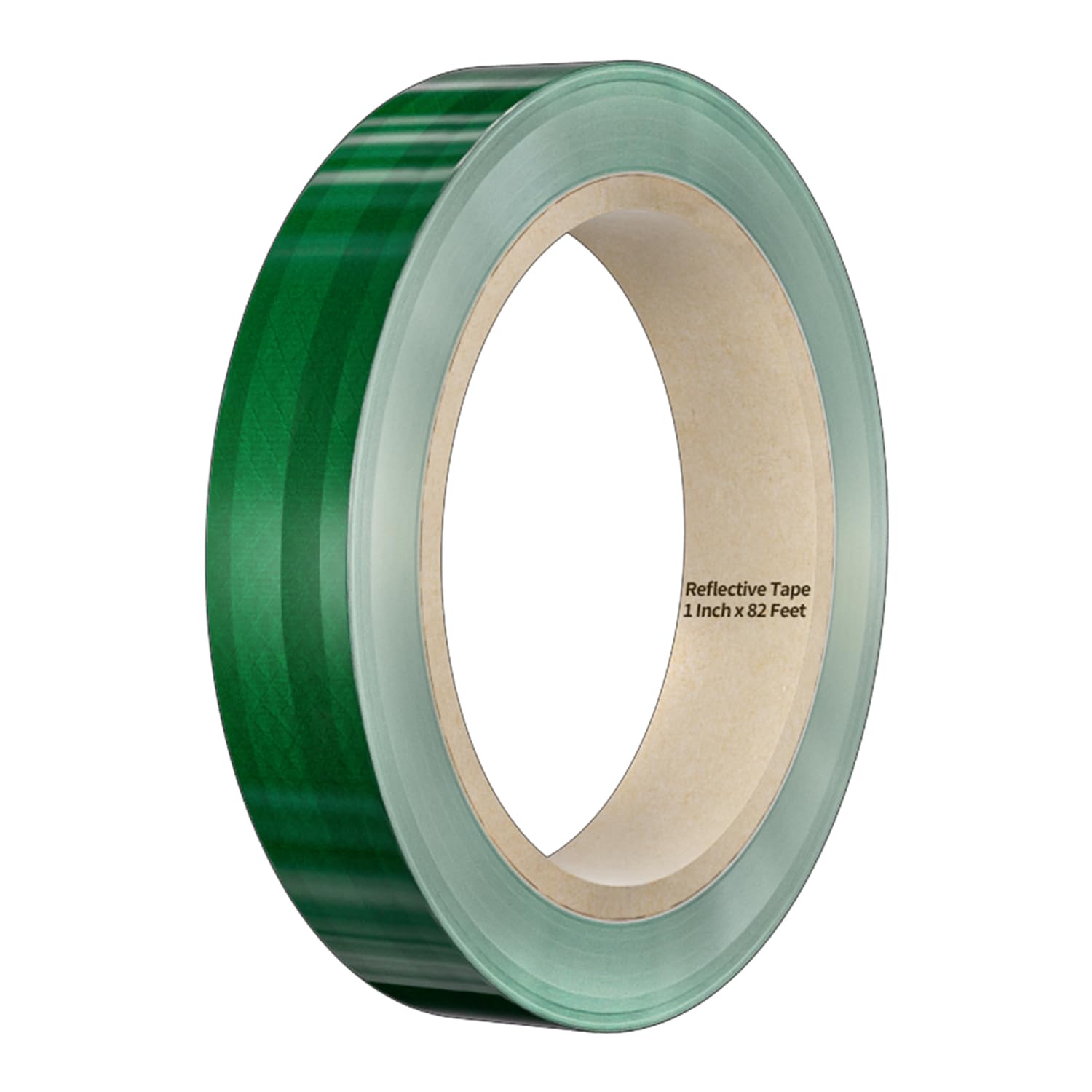 Green Reflective Tape, 1 Inch x 82 Feet - High Intensity - Safety Tape Waterproof Conspicuity for Trailer Reflector Trucks Bikes Baby Strollers Helmets