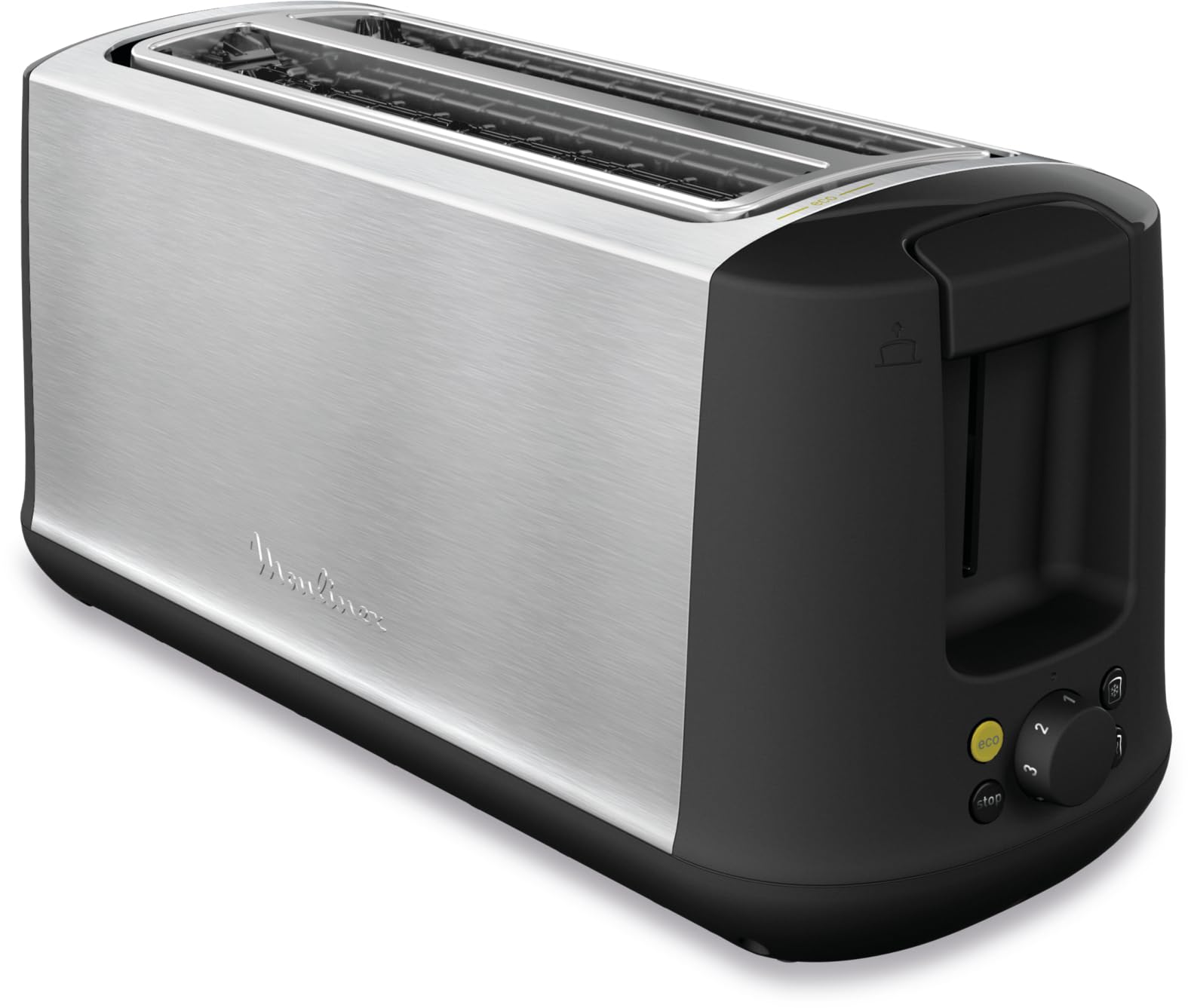 Moulinex Subito Select LS342D10 Tostadora 2 ranuras 7 niveles tostado acero inoxidable