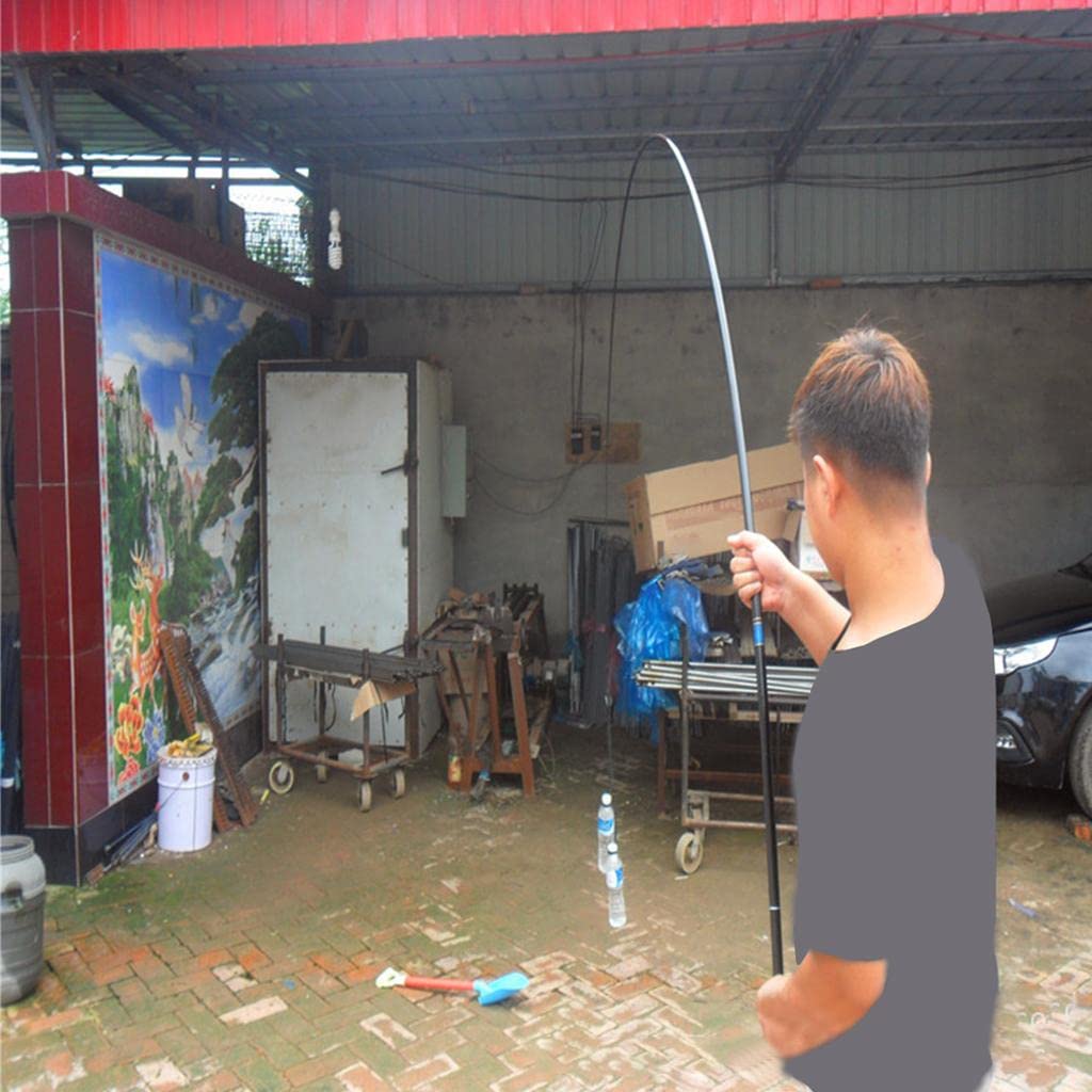 Oshhni Caña de Pescar Telescópica Duradera para Pesca en, 3.9m 8 Secciones