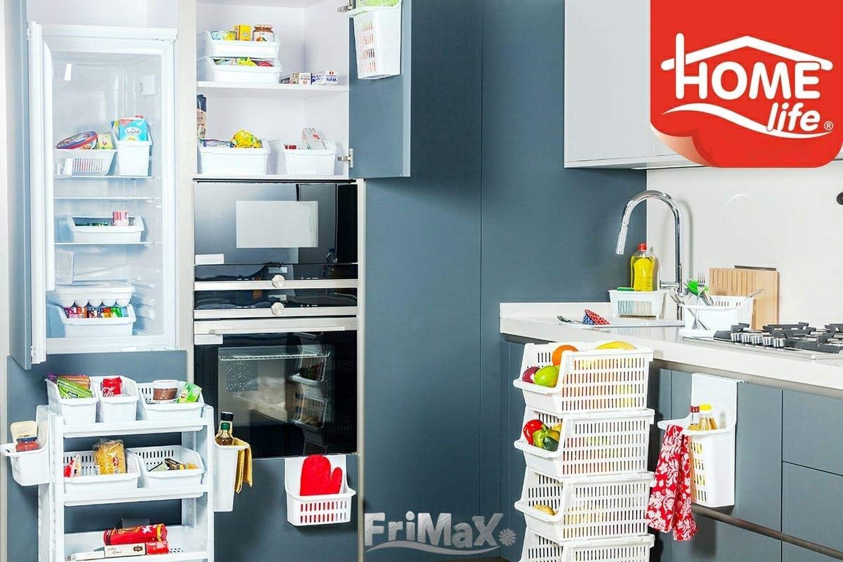 LIFKOME Séparateur De Fil De Réfrigérateur En Maille De Fer Facile à