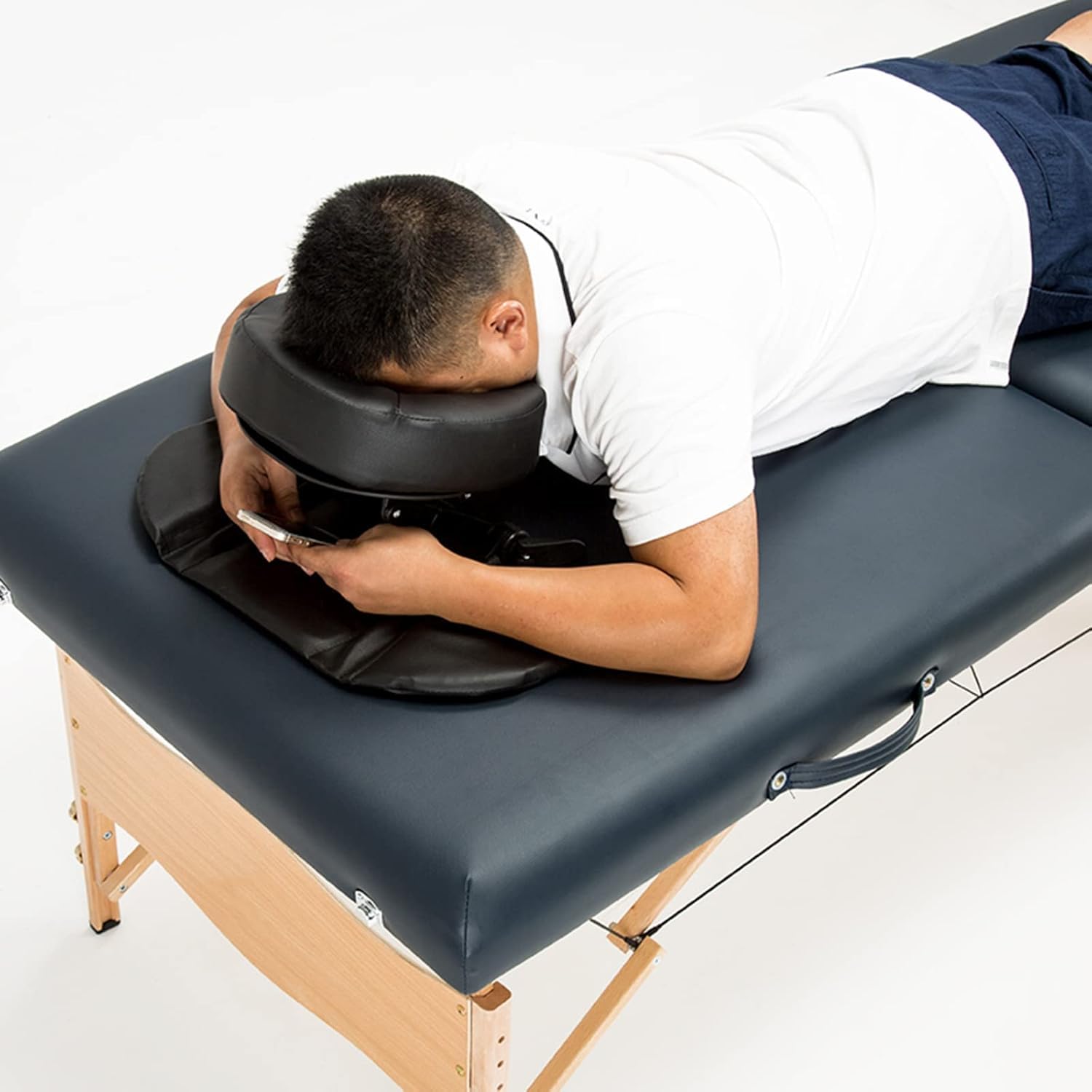 Cuscino per lettino da massaggio, supporto regolabile da 0 a 90°, cuscino per il viso da salone di bellezza
