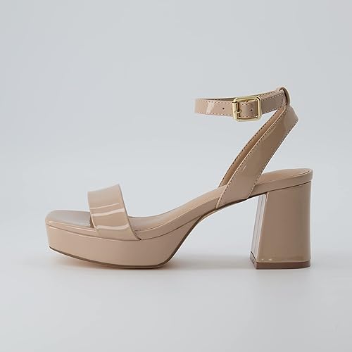 Miniatura 3 de CUSHIONAIRE Sandalia de vestir con plataforma Cherry para mujer + espuma viscoelástica y anchos disponibles