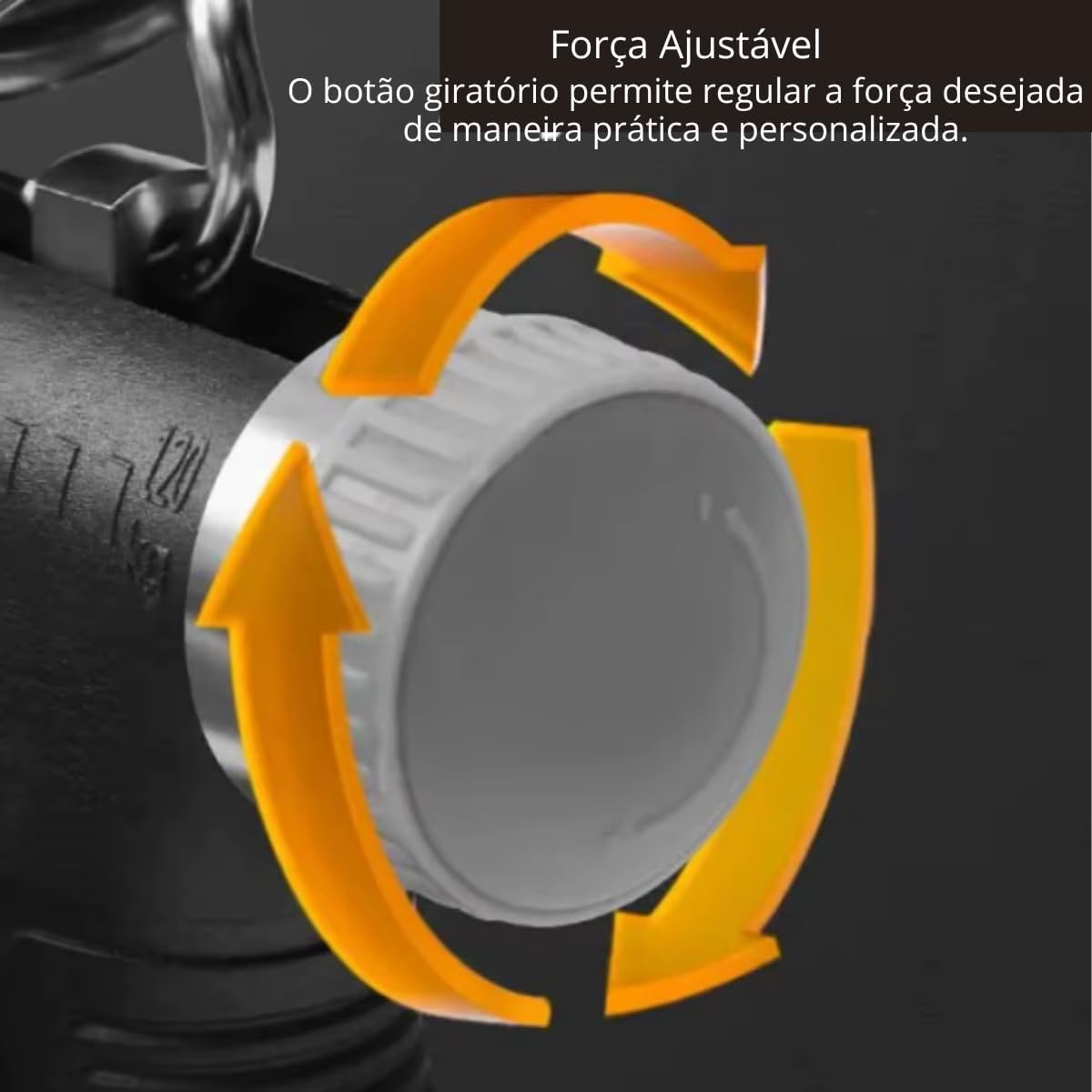 Kit Hand Grip Exercitador de Mãos e Dedos Ajustável 5 a 100kg Para Força Resistência Fisioterapia e Reabilitação Com Contador