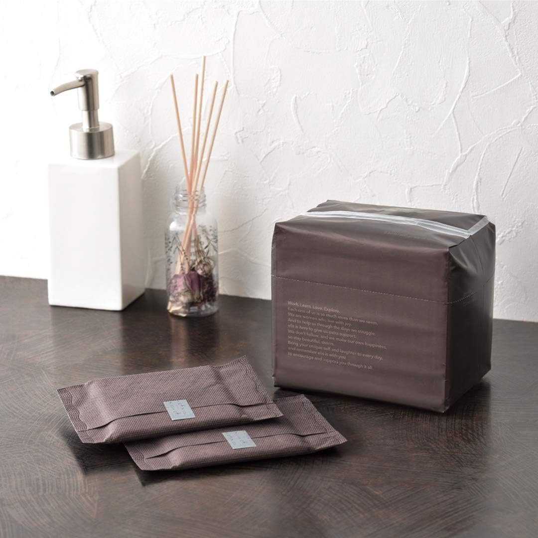 Amazon.co.jp: エリス 素肌のきもち ルナフィット 羽つき 23cm 20枚 超