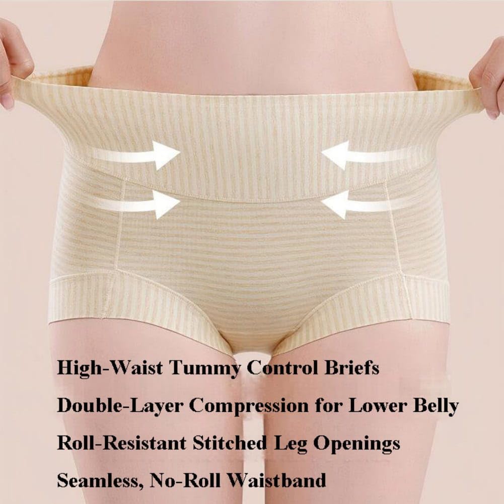 Slip Mutande Donna Cotone,Vita Media Mutandine Intima,Intimo Traspirante E Confortevole,Elasticizzate Morbido Mutantina Brasiliana,Women Underwear Cotton Briefs Panties