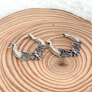 MAGICAL DESIGN シルバーピアス　コウモリ　BAT EARRING MAGICAL DESIGN シルバーピアス コウモリ BAT EARRING Bat earrings