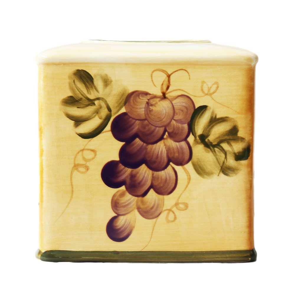 Ack Tuscany Mixed Fruit Delux Portafazzoletti in ceramica, 88487 by