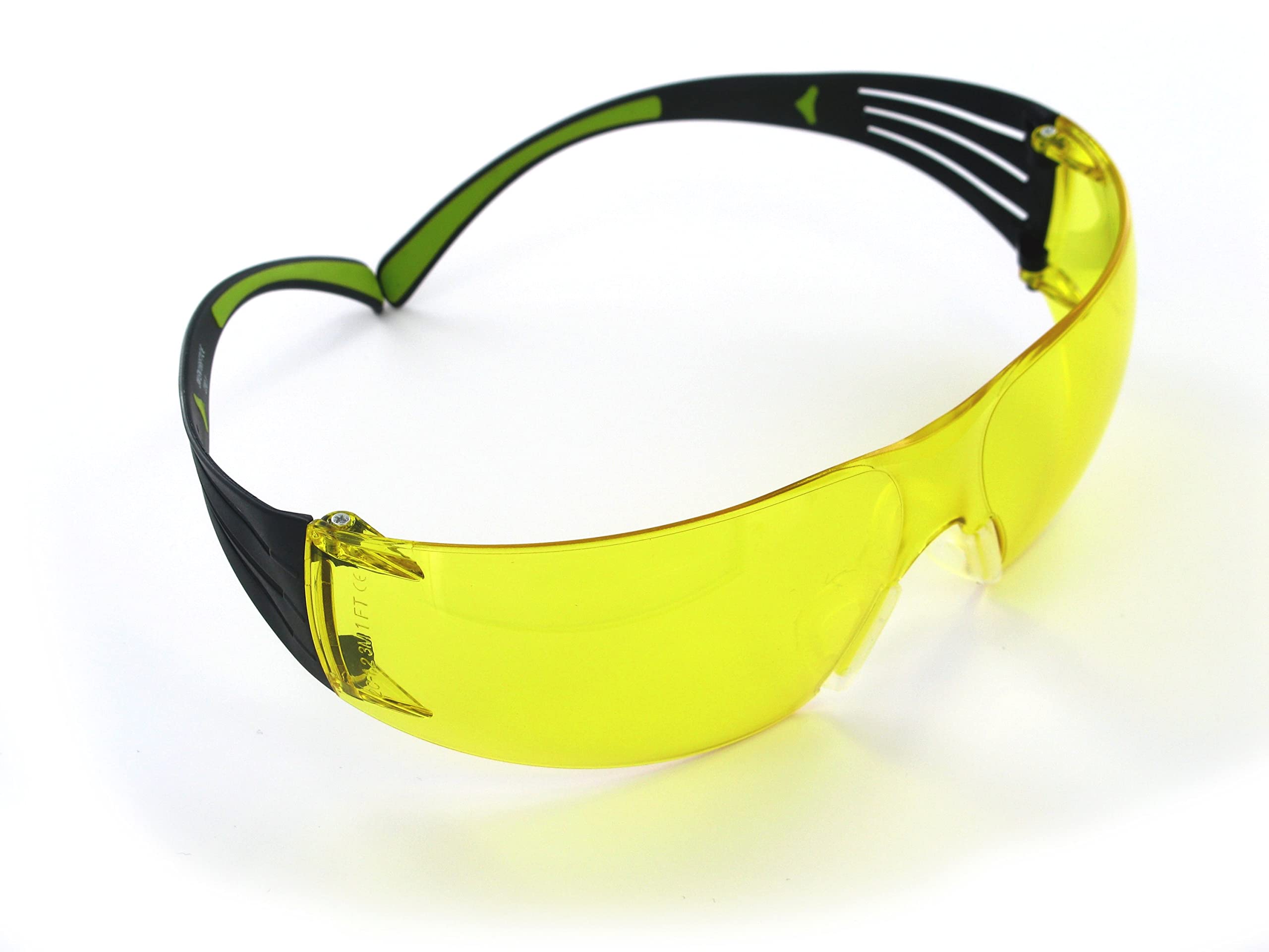 Peltor Gafas deportivas SecureFit 400, paquete de 3: lentes transparentes + ámbar + gris, antivaho