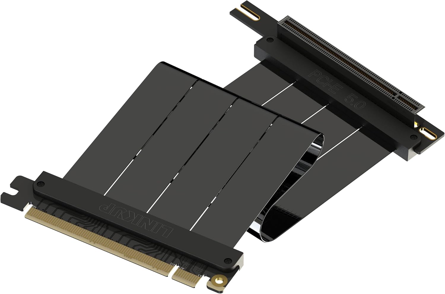 Amazon.co.jp LINKUP AVA5 PCIE 5.0 ライザーケーブル 将来Gen 5垂直GPUブラケット対応
