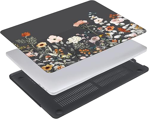 Miniatura 5 de MOSISO Compatible con MacBook Pro de 13 pulgadas 2023, 2022, 2021-2016 M2 M1 A2338 A2251 A2289 A2159 A1989 A1708 A1706, funda rígida de plástico con