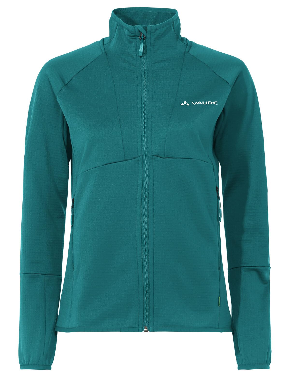 VAUDE Women's Monviso Fleece FZ Jacket II, elastyczna kurtka polarowa dla kobiet, do wszystkich sportów górskich, wykonana z miękkiego, szybkoschnącego materiału