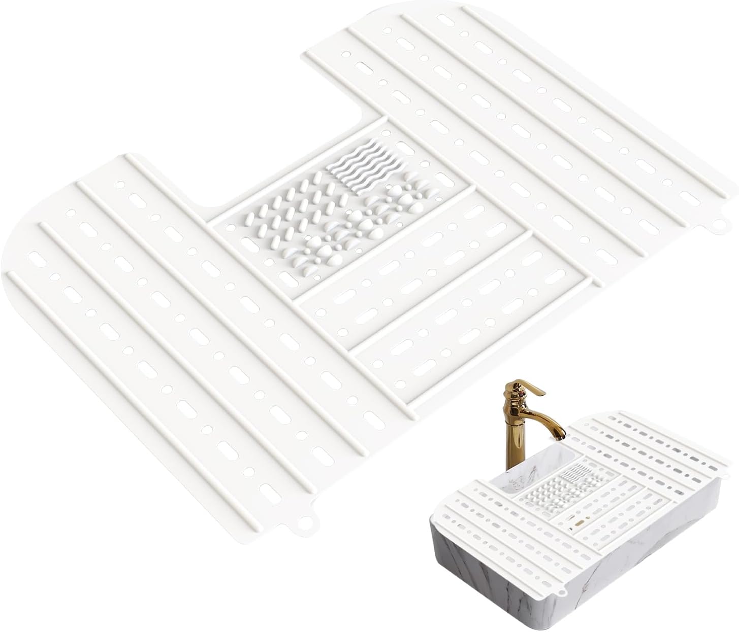 Oldmoom Foldable - Compact Foldable with Mounting Loop | RV Travel Foldable Gadgets, Small Bathroom Must Haves Accessories for Beauty Tools 7 61gANloTFWL. AC SL1500