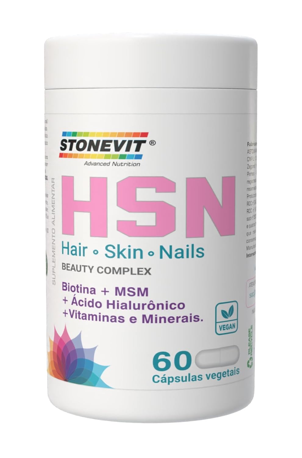 HSN Hair Skin Nails Stonevit 60 Cápsulas Biotina MSM Ácido Hialurônico Vitaminas e Minerais em promoção! Veja a oferta e mais achadinhos de Vitaminas & Suplementos 3 Hoje é o melhor dia para comprar HSN Hair Skin Nails Stonevit 60 Cápsulas Biotina MSM Ácido Hialurônico Vitaminas e Minerais com aquele preço maroto! Promoção! Aproveite a oferta! 3